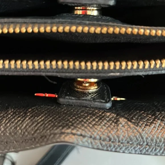 COACH EUC Gallery Tote in Signature Canvas - Cocoa brown & black - Picture 6 of 6